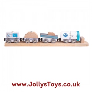 Wooden Drilling Train